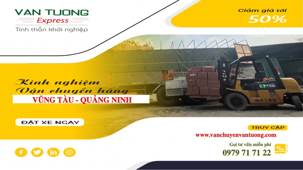 Vận chuyển hàng hoá Vũng Tàu đi Quảng Ninh