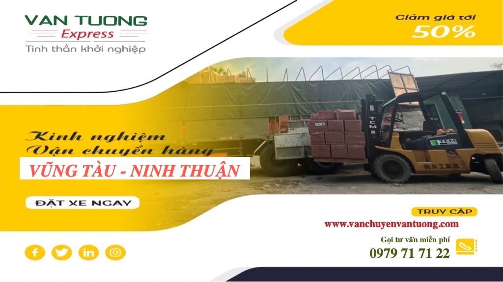 Vận chuyển hàng hoá Vũng Tàu đi Ninh Thuận
