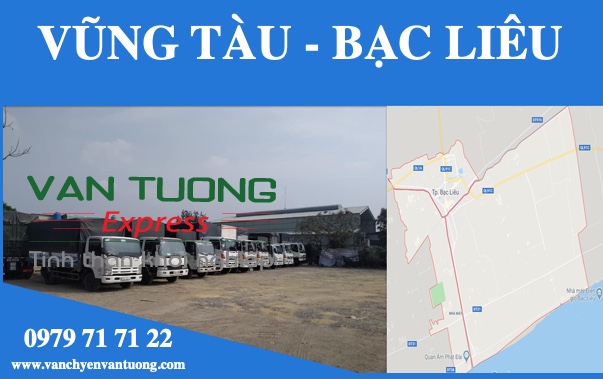 Vận chuyển hàng hoá Vũng Tàu di Bạc Liêu
