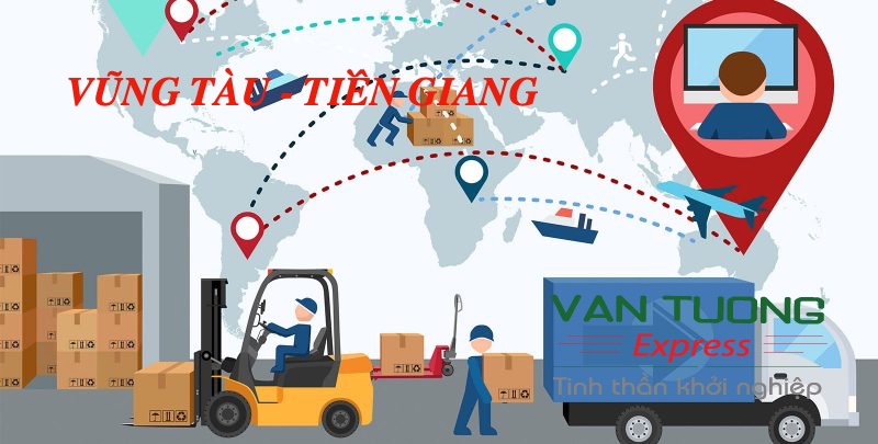 Vận chuyển hàng hoá Vũng tàu di Tiền Giang